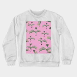 1980s plant pot pattern. Crewneck Sweatshirt